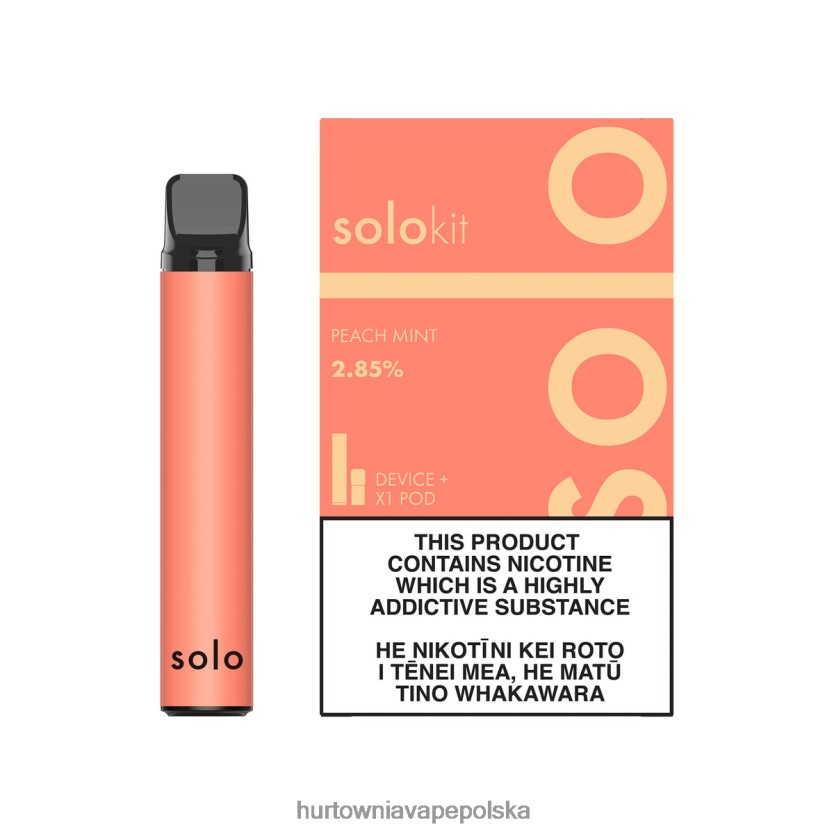 Vape Shop Warszawa - Solo zestaw pod brzoskwiniowo-miętowa HBPV0644