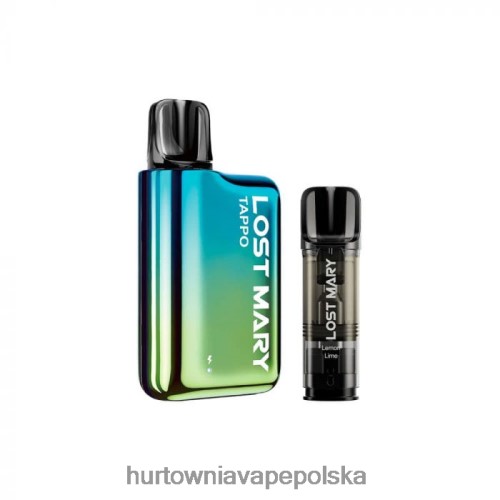 Vape Shop Kraków - niebieski zielony x cytrynowo-limonkowy VPNZX436 LOST MARY Tappo zestaw do waporyzacji w kapsułkach