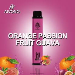 Hurtownia Vape PL - Aivono AIM BINGO 4000 pomarańczowa guawa z marakui VB00FF132