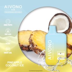 Hurtownia Vape PL - Aivono AIM BOXX 4000 ananasowy lód kokosowy VB00FF222