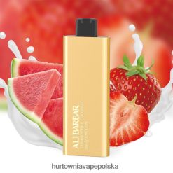 Hurtownia Vape PL - Alibarbar Pandora 7000 jednorazowych waporyzatorów arbuz truskawkowo-kokosowy 00000062