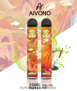 Hurtownia Vape Polska - Aivono AIM SNAKE 2500 lód melonowy VB00FF311