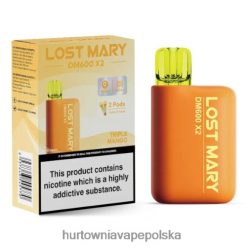 Hurtownia Vape Polska - potrójne mango VPNZX481 LOST MARY DM600 X2