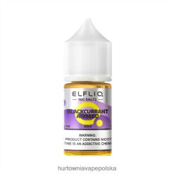 Hurtownia Vape W Polsce - ELFBAR ELFLIQ Nic sól 30 ml Blackcurant Anained DX88HX9