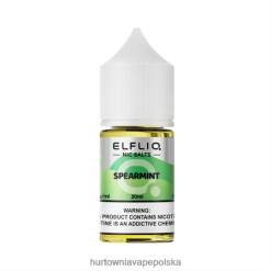 Hurtownia Vape W Polsce - ELFBAR ELFLIQ Nic sól 30 ml mięta DX88HX29