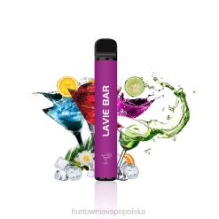 Hurtownia Vape W Polsce - LAVIE BAR Wersja 2% 800 zaciągnięć 8R2Z319 koktajl