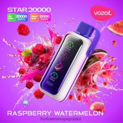 Hurtownia Vape W Polsce - VOZOL STAR 20000 ZRJDD19 arbuz malinowy