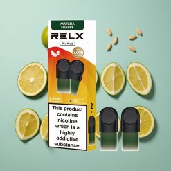 RELX Pod Pro 2 Frappe Matcha-Tè 1,9ml Pojemność