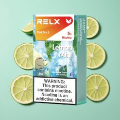 RELX Pod Pro 2 Lemon Mięta Pojemność 1,9ml