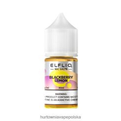 Vape Shop Białystok - ELFBAR ELFLIQ Nic sól 30 ml Blackberry Lemon DX88HX8