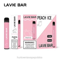 Vape Shop Warszawa - LAVIE BAR 800 zaciągnięć 8R2Z314 lód brzoskwiniowy