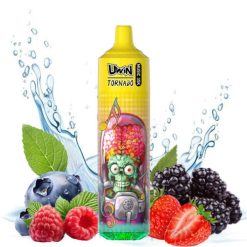 Vape Shop Warszawa - UWIN CRYSTAL Jednorazowy waporyzator za 35 tys mieszane jagody L06D29