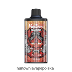 Vape Shop Warszawa - Vapsolo SUPER jednorazowy waporyzator czerwony byk 000000114