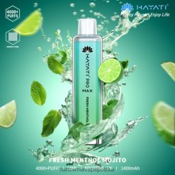 Vape Shop Wrocław - świeże mentolowe mojito VPNZX187 Hayati Pro Max 4000