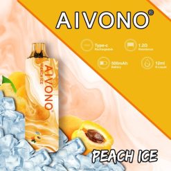 Vape Tech Poland - Aivono AIM GUN 7000 lód brzoskwiniowy VB00FF103
