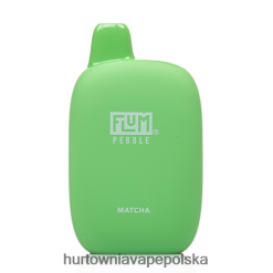 Vape Tech Poland - FLUM PEBBLES 6000 zaciągnięć matcha PZHBD033