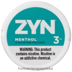 Vape Tech Poland - mentol VPNZX33 ZYN saszetka nikotynowa 3 mg