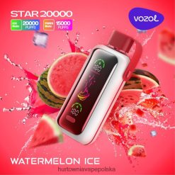 Vape Tech Poland - VOZOL STAR 20000 ZRJDD3 lód arbuzowy