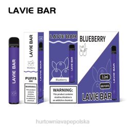 Wapować Kupic - LAVIE BAR 800 zaciągnięć 8R2Z310 lód jagodowy