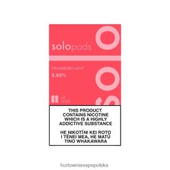 Wapować Kupic - Solo wymienne kapsuły, 2 sztuki truskawkowa mięta HBPV0660