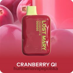 Wapować Kupic - żurawinowy qi VPNZX490 LOST MARY OS5000